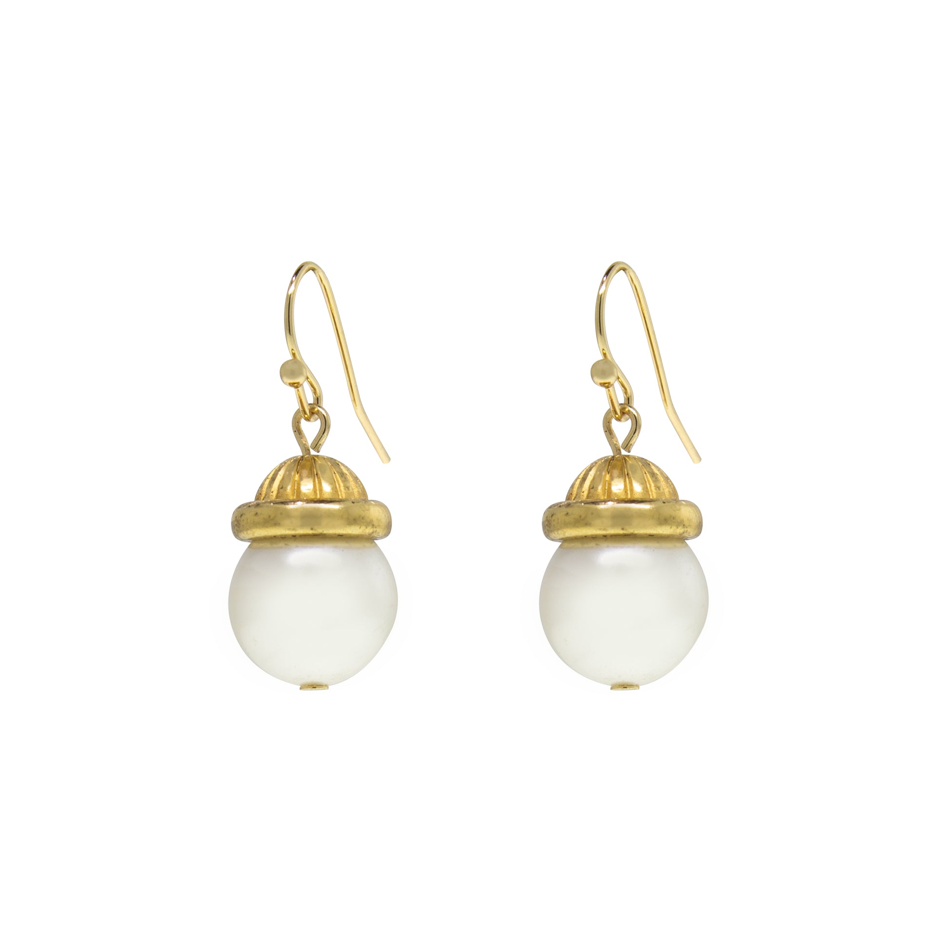 Faux Pearl Earrings