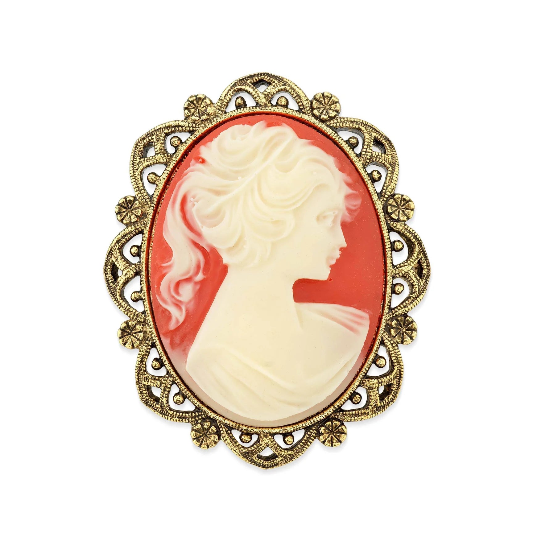Cameo Brooches & Pins