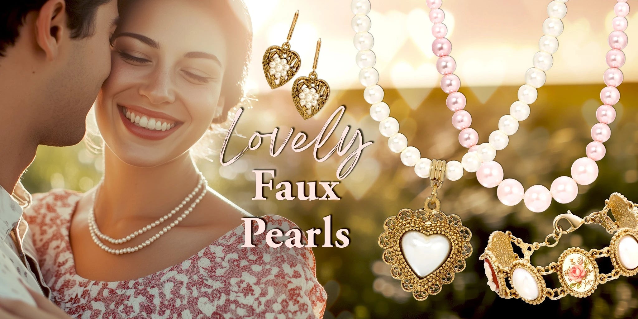 Faux Pearl Jewelry