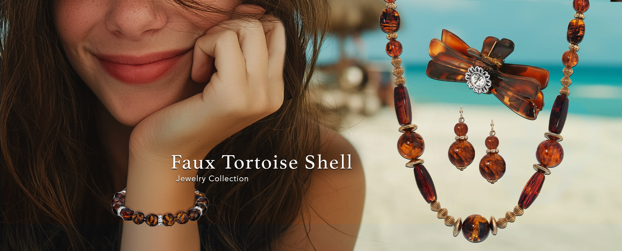 Faux Tortoise Shell Jewelry