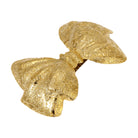 1928 Jewelry Floral Bow Silver Hair Barrette