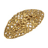 1928 Jewelry Lily Blossom Swirl Filigree Hair Barrette