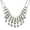 1928 Jewelry Multi Faceted Beaded Two Tier Chain Necklace 16