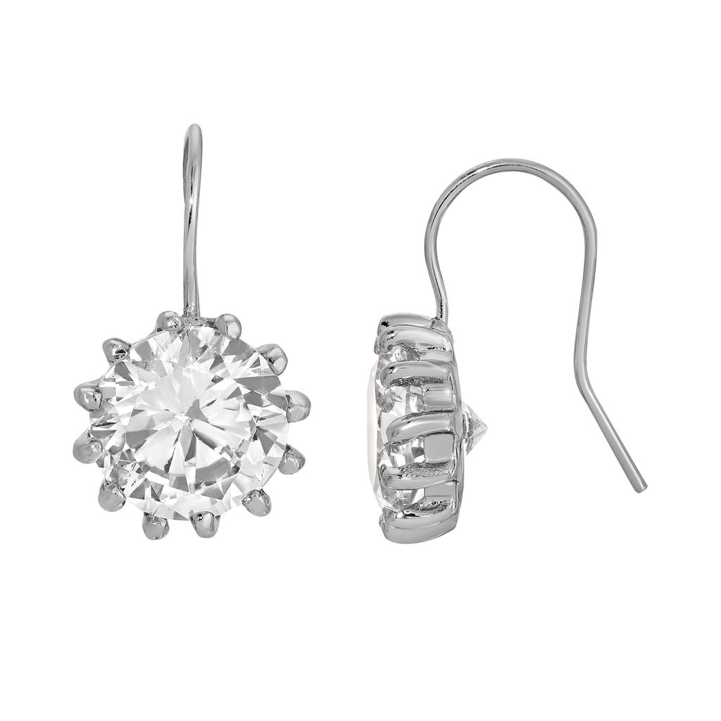 2028 Jewelry Cubic Zirconia Drop Earrings