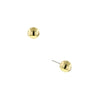1928 Jewelry Polished Gold Stud Earrings