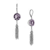 1928 Jewelry Austrian Crystal Tassel Chain Earrings