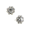 1928 Jewelry Crystal Flower Stud Earrings