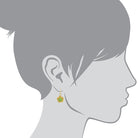 1928 Jewelry Petite Flower Drop Earrings