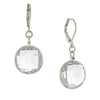 2028 Jewelry Clear Crystal Glass Drop Earrings