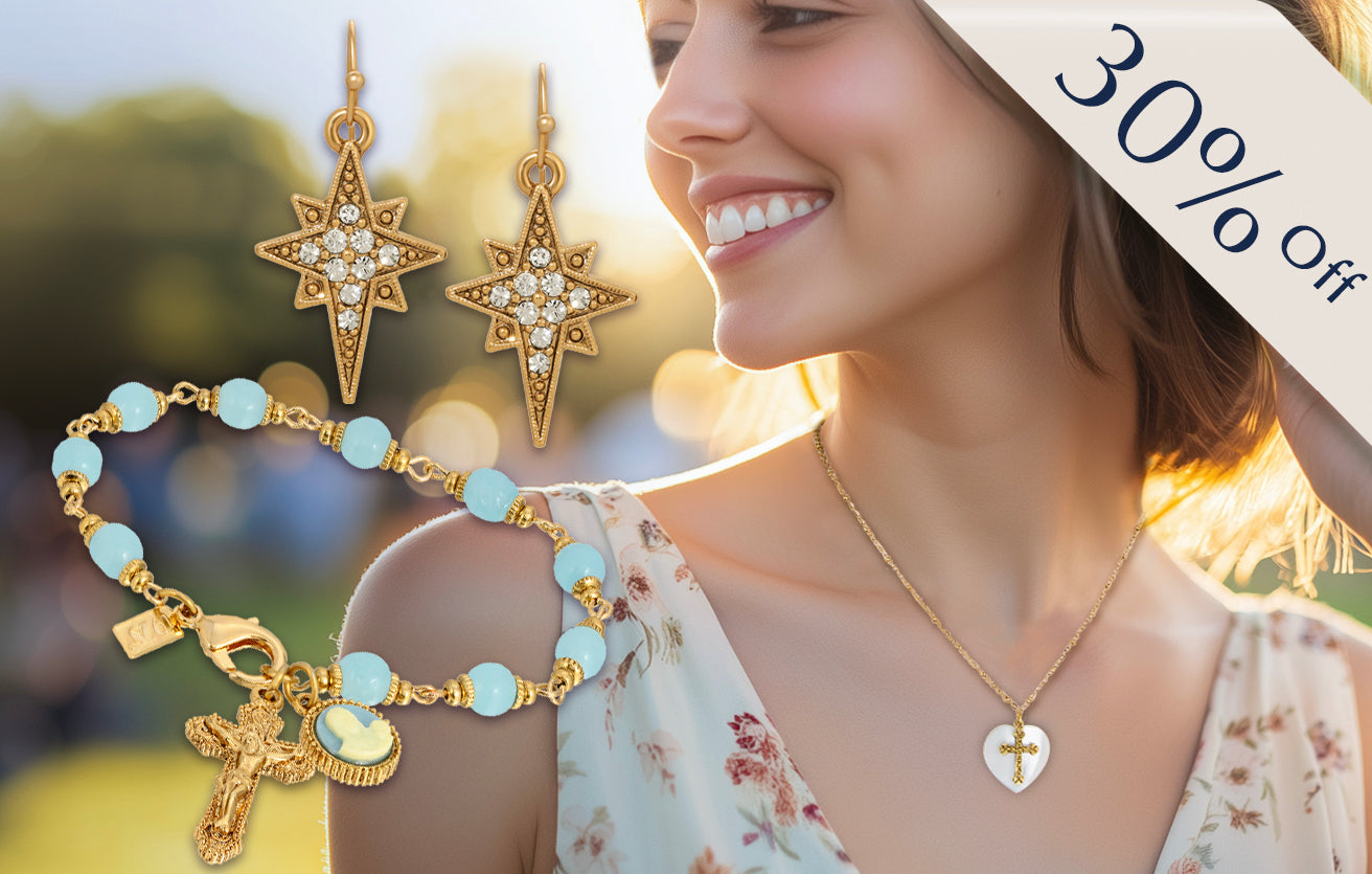 30% off symbol of faith