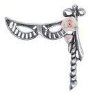 1928 Jewelry Mysterious Masquerade Mask Pin