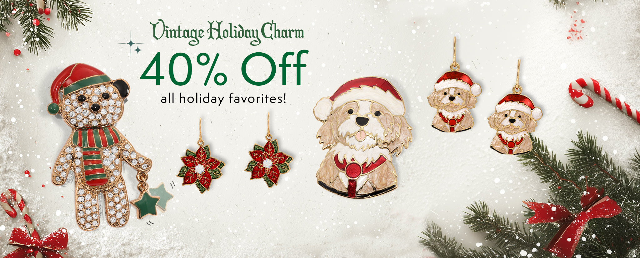 Vintage holiday charm 40% off all holiday favorites!