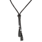 2028 Jewelry Rope Tassel Necklace 27"