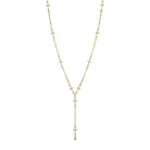 1928 Jewelry Cross Chain Y Necklace 15" + 3" Extender