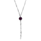 1928 Jewelry Round Crystal Y Necklace Chain 16" + 3" Extender