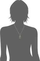 1928 Jewelry Siam Red Crystal Heart Charm Mom Pendant Necklace 18"