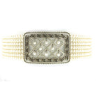 Antiquities Couture Alexandra Silver Marcasite 5mm Faux Pearl Strand Collar Necklace 12" + 3" Extender