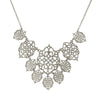 2028 Jewelry Intricate Filigree Bib Necklace 16