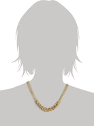 2028 Jewelry Multi Twist Chain Necklace 16" + 3" Extender