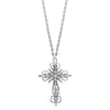 Crystal Cross Pendant Necklace 30