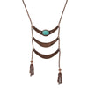 2028 Jewelry Antique Inspired Ladder And Tassel Necklace 28