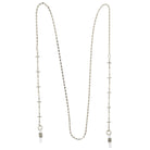 1928 Jewelry Cross Link Eyeglass Holder Chain Necklace 32"