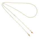 1928 Jewelry Cross Link Eyeglass Holder Chain Necklace 32"