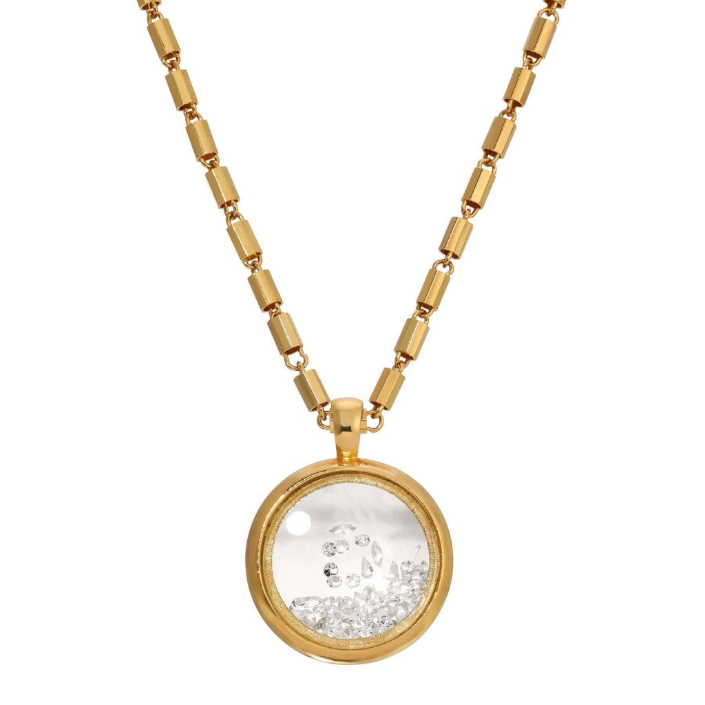 Daisy Pendant Lizzie Fortunato Fortune Necklace Lizzie Fortunato