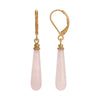 1928 Jewelry Teardrop Gemstone Drop Earrings