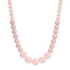 1928 Jewelry Rosabella Pink Faux Pearl Strand Necklace 16