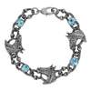 1928 Jewelry Equestrian Tide Rope Crystal Link Bracelet