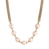 1928 Jewelry Champagne Faux Pearl Necklace 18