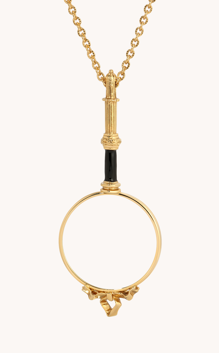 Magnification Pendant Necklace
