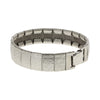1928 Jewelry Textured Metal Link Mesh Bracelet