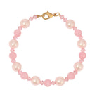 1928 Jewelry Rosabella Faux Pearl & Crystal Link Bracelet