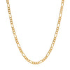 1928 Jewelry Gold Figaro Chain Necklace 16