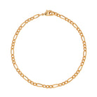 1928 Jewelry Gold Figaro Chain Bracelet
