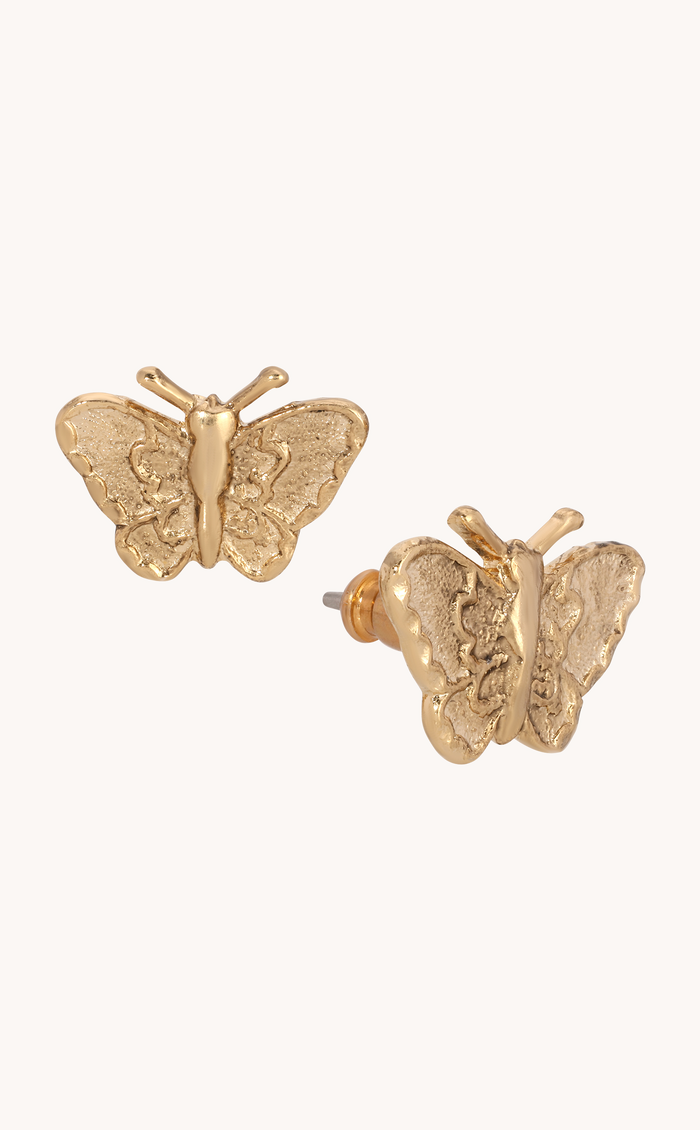 Dainty Butterfly Stud Earrings