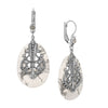 1928 Jewelry Royal Filigree Gemstone Drop Earrings