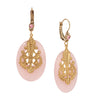 1928 Jewelry Royal Filigree Gemstone Drop Earrings