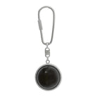 1928 Jewelry Black Onyx Lion Key Chain