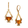 1928 Jewelry Chalice Crystal Drop Earrings