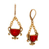 1928 Jewelry Chalice Crystal Drop Earrings
