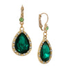 Crystal Radiance Pear Shape Drop Earrings