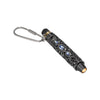 1928 Jewelry Multi Crystal Filigree Key Chain Flashlight