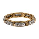 Signature Two Tone Stretch Bracelet