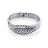 T.R.U. Feather Bangle Bracelet