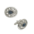 1928 Jewelry Lattice Crystal Cufflinks