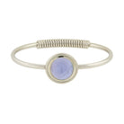 1928 Jewelry Gemstone Spring Hinge Bracelet