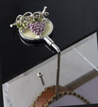 1928 Jewelry Winery Purple Grapes On Vine Purse Holder